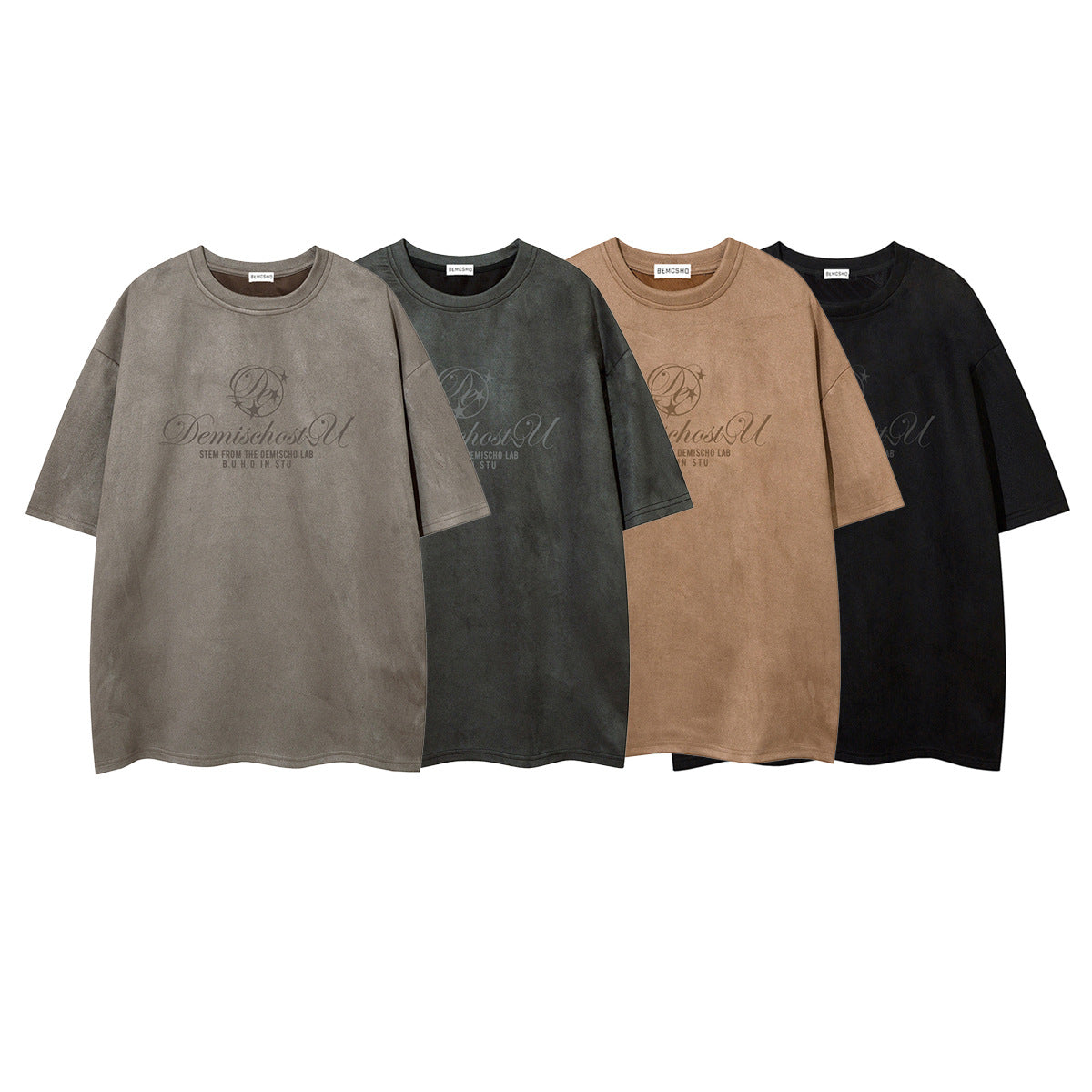 Faded Logo Print Short Sleeve T-Shirt