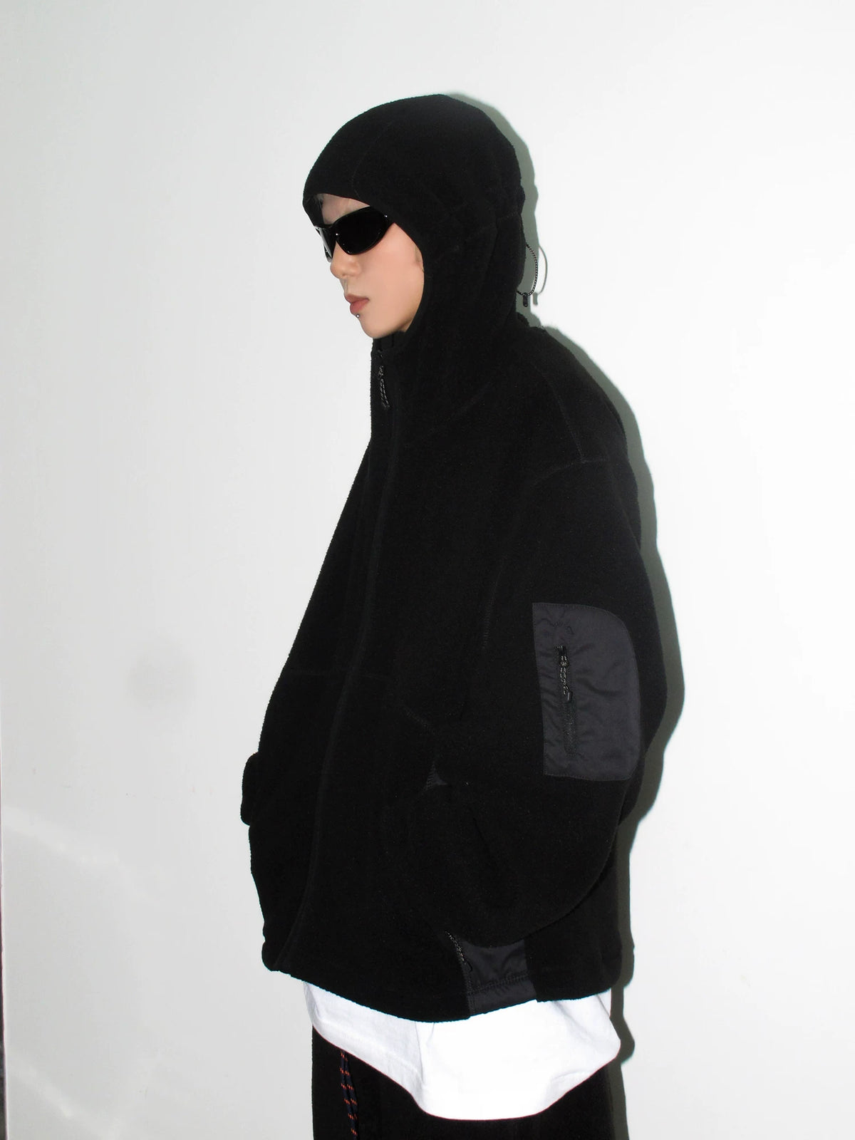 Fleece Zipper Hoodie & Drawstring Sweat Pants Setup