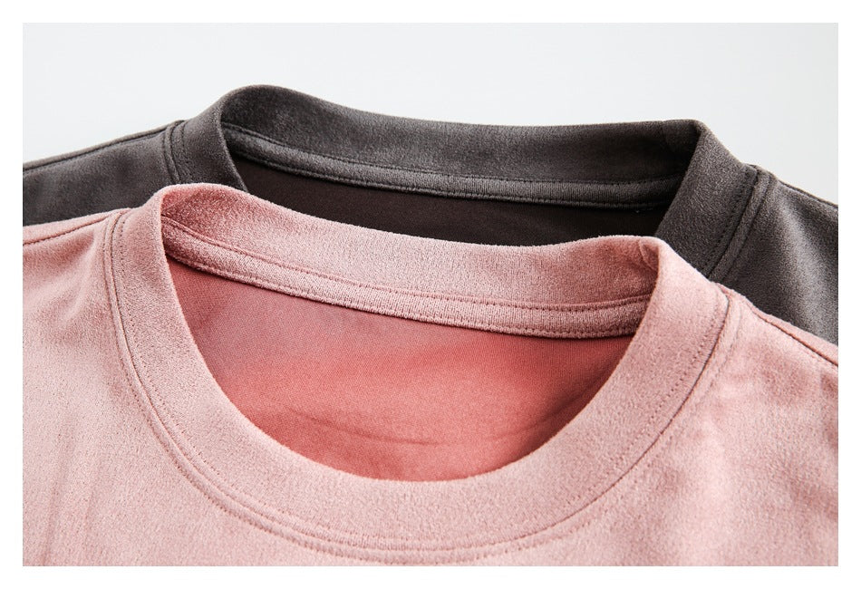 Camiseta holgada con gráficos de mariposas descoloridas