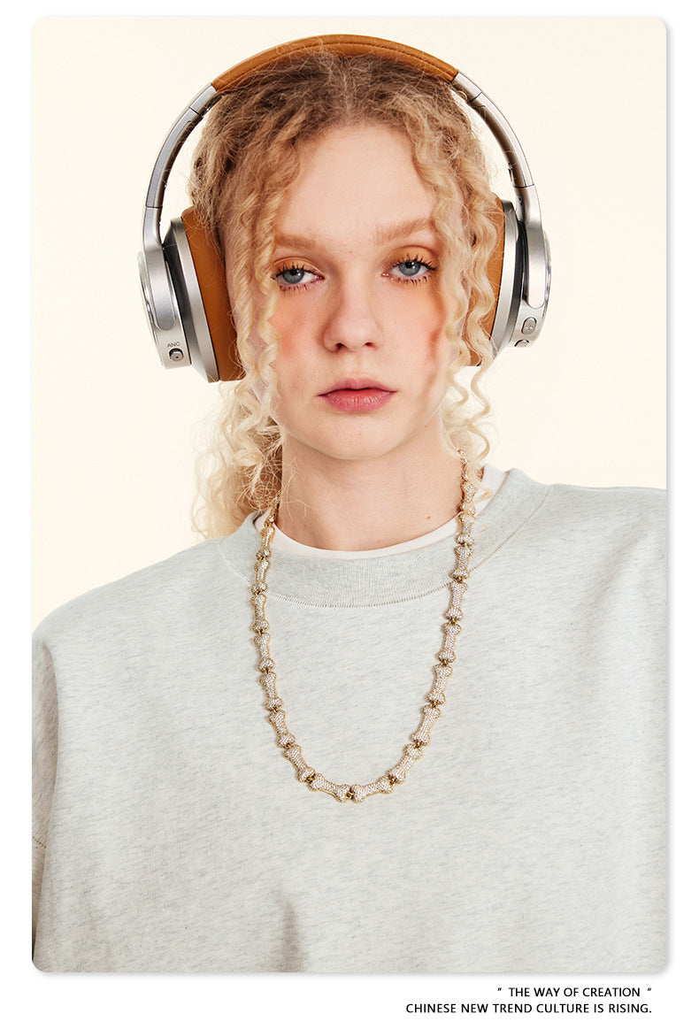 Oversize Heavyweight Basic Round Neck Sweatshirt