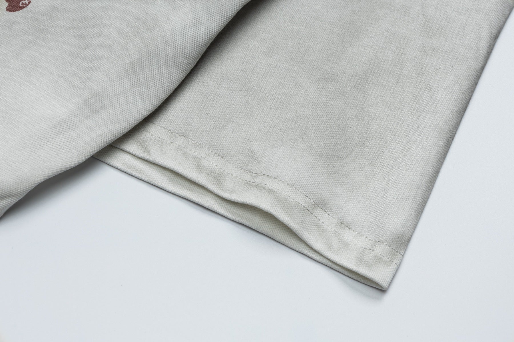 Washed Graphic Print Short Sleeve T-Shirt
