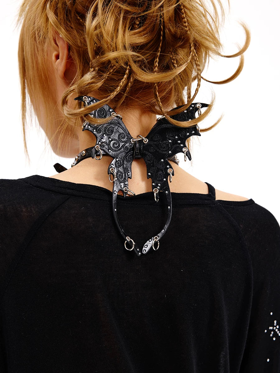 Butterfly Design Choker