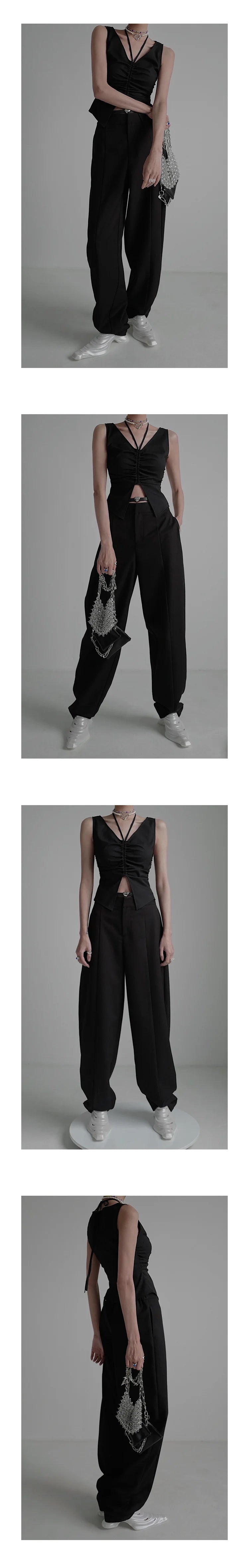 Drawstring Tank Top