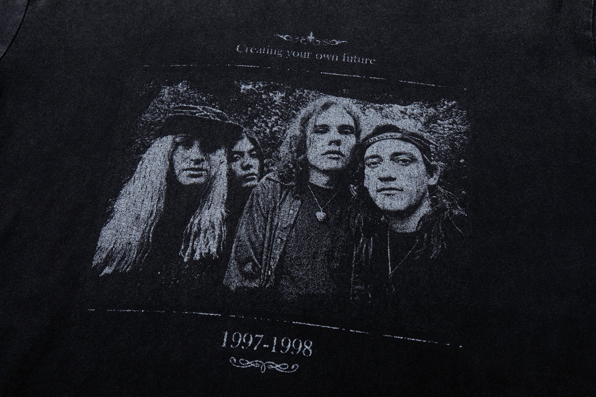Rock Photo Print Short Sleeve T-Shirt