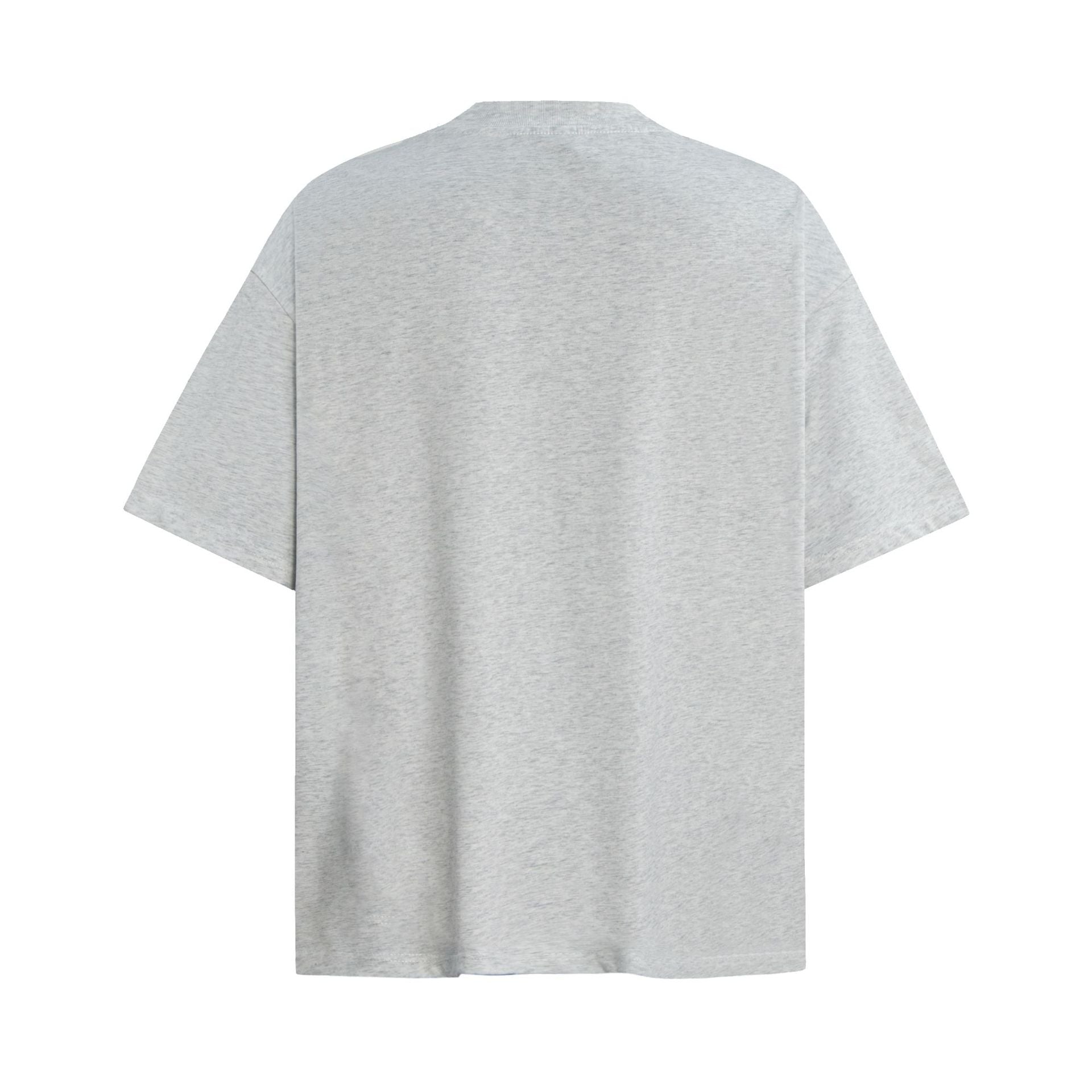 Illustration Letter Print Oversize Short Sleeve T-Shirt
