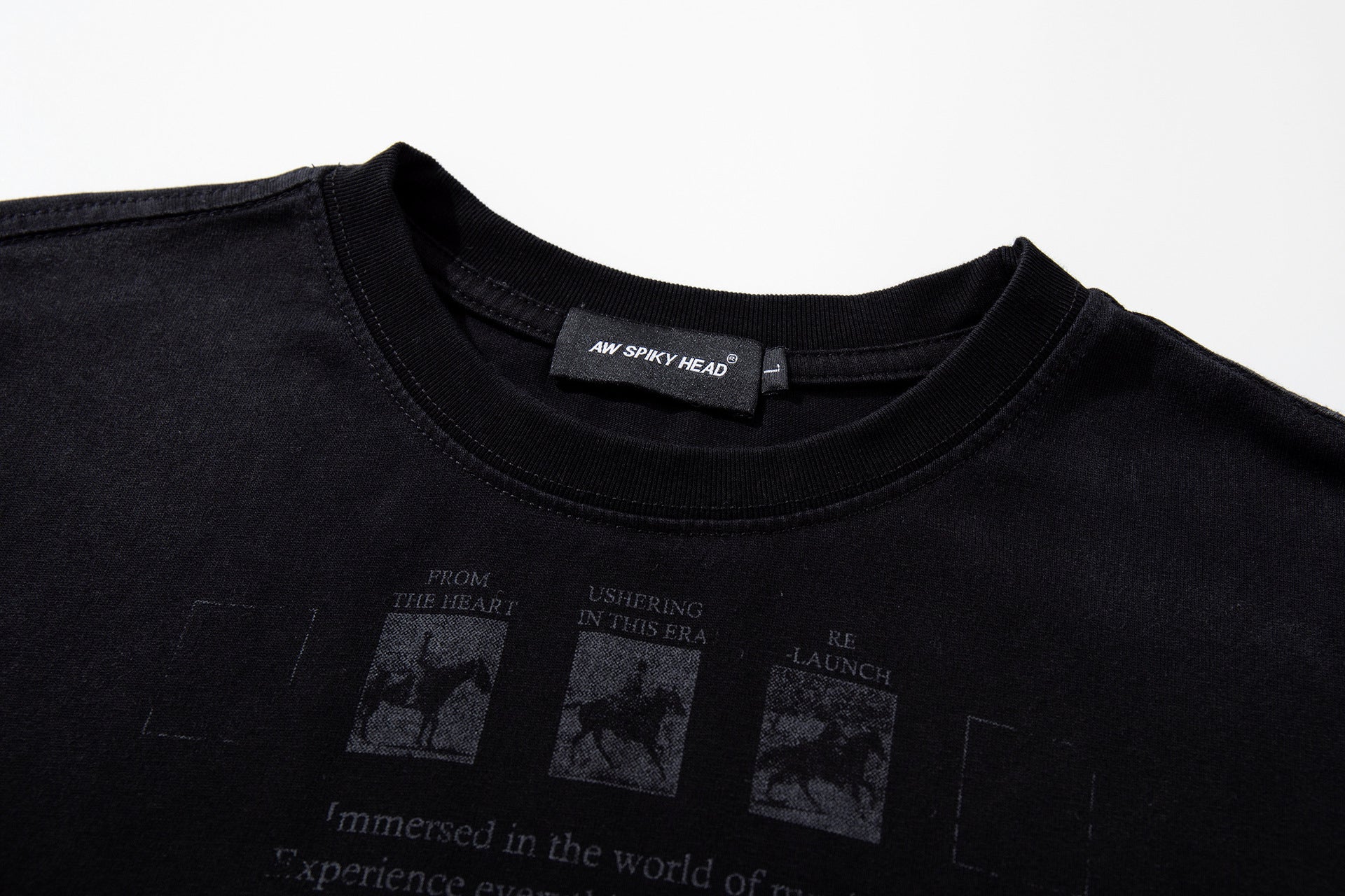 Graphic Print Pocket Design Short Sleeve T-Shirt
