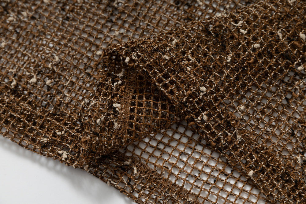Débardeur en maille transparente - Sans manches