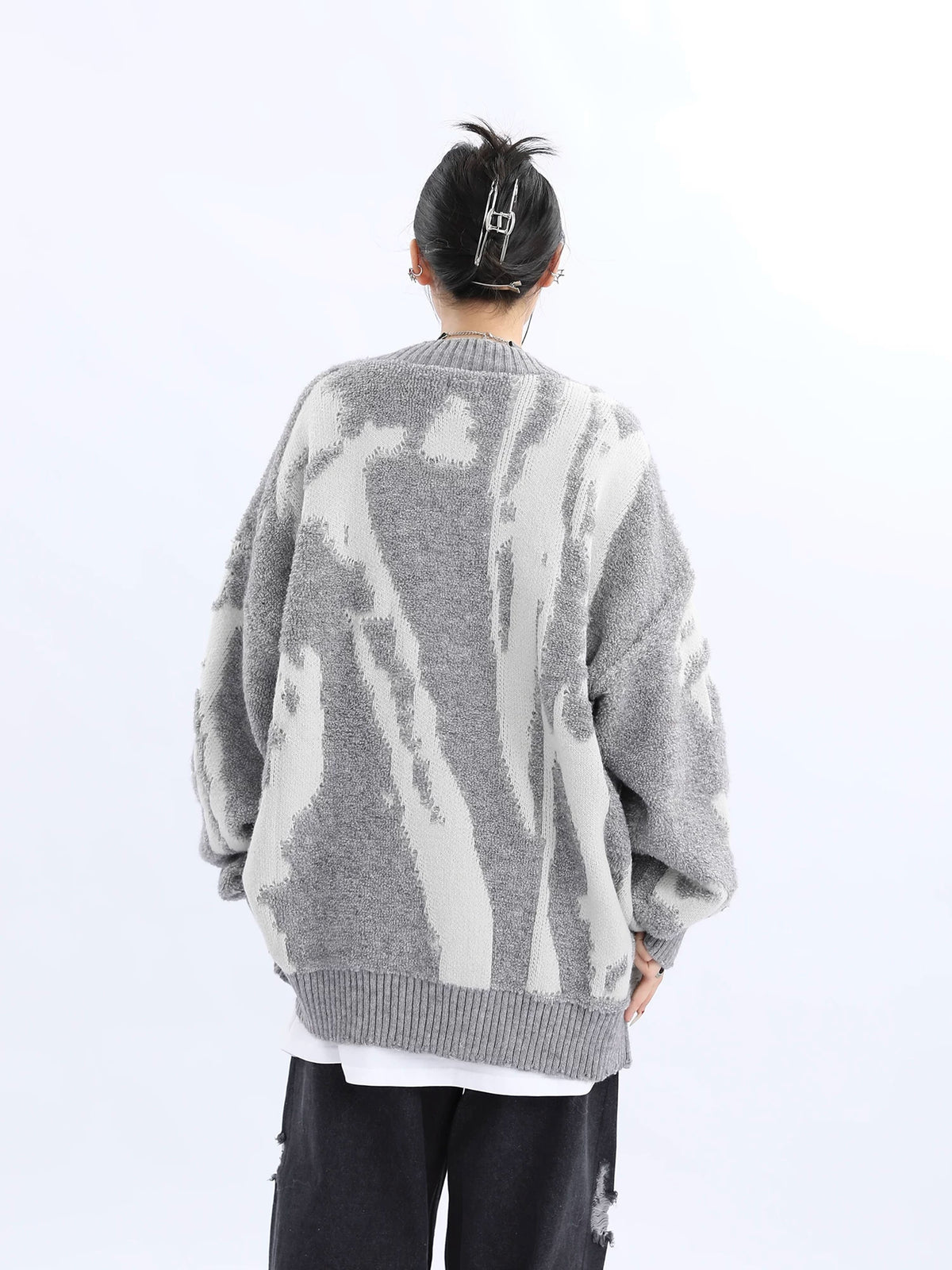 Oversized Knit Cardigan