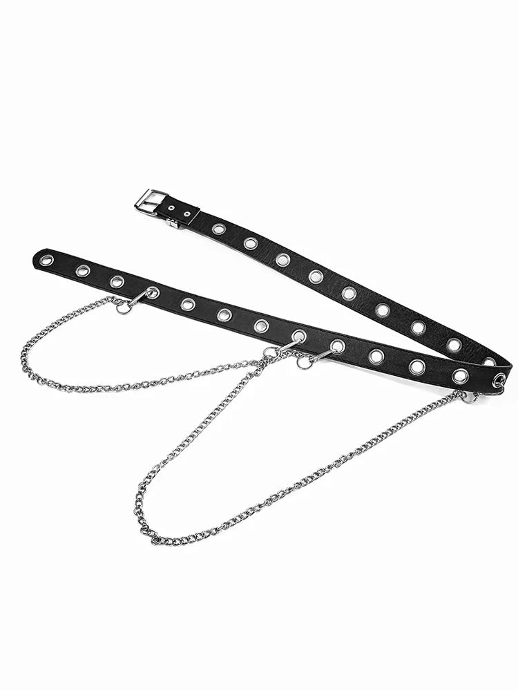 PU Leather Design Metal Buckle Belt