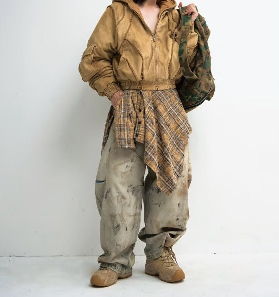 Jean ample Lazy Wasteland