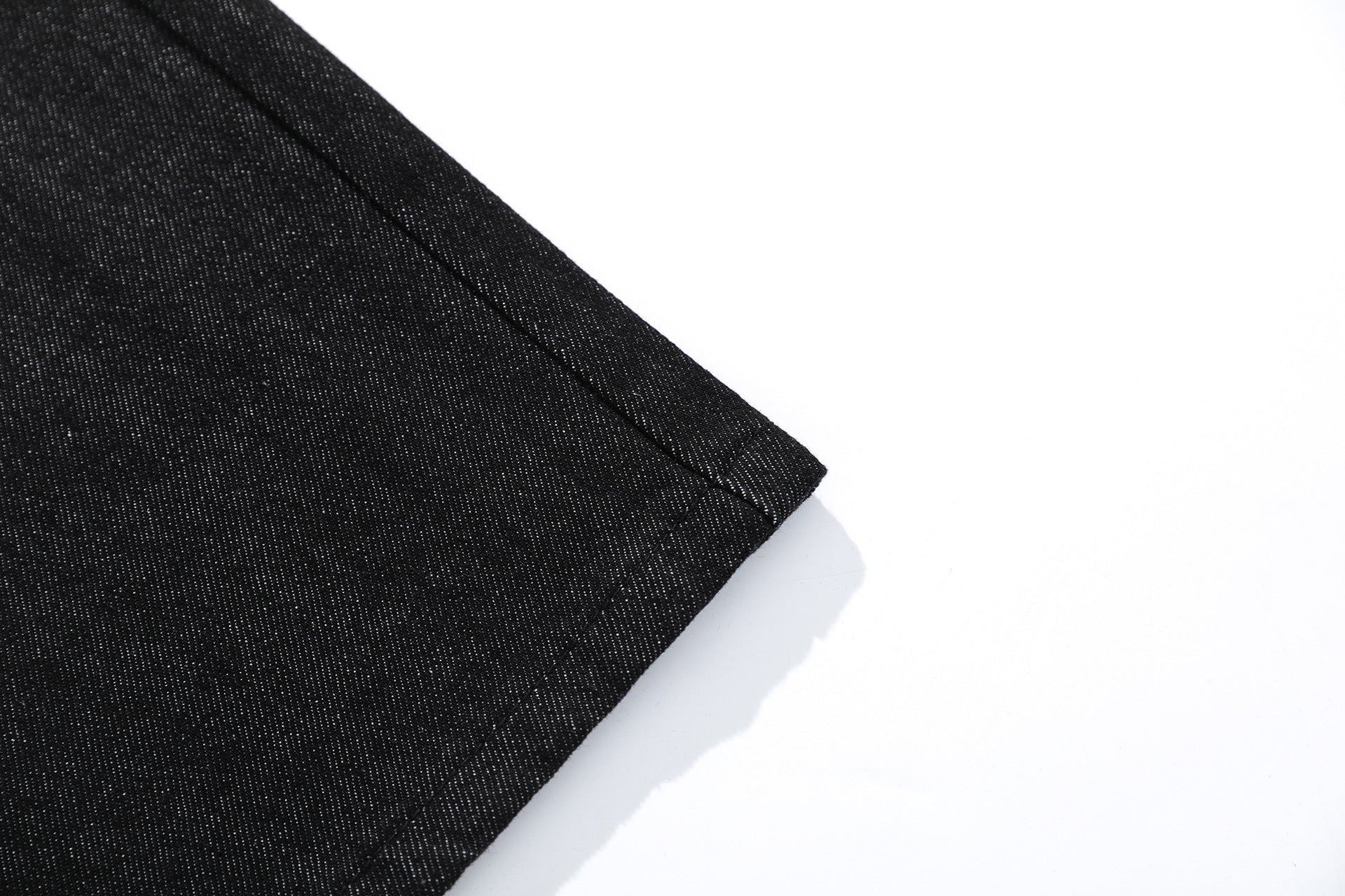 Pocket Embroidery Flare Denim Jeans