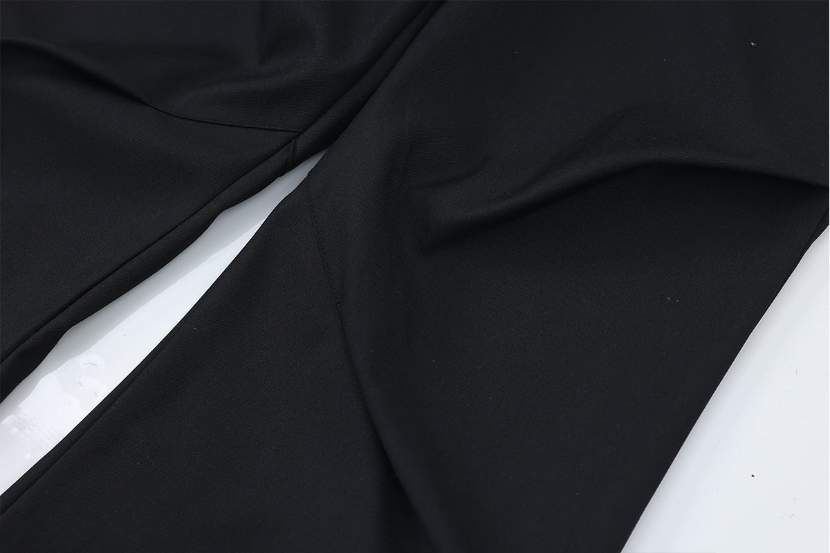 Pleats Flare Pants