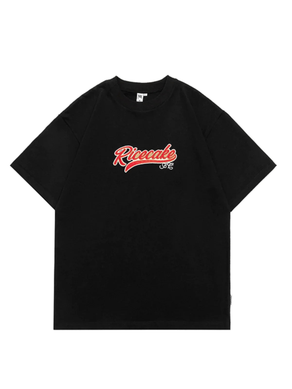 Logo Patch Oversize Short Sleeve T-Shirt