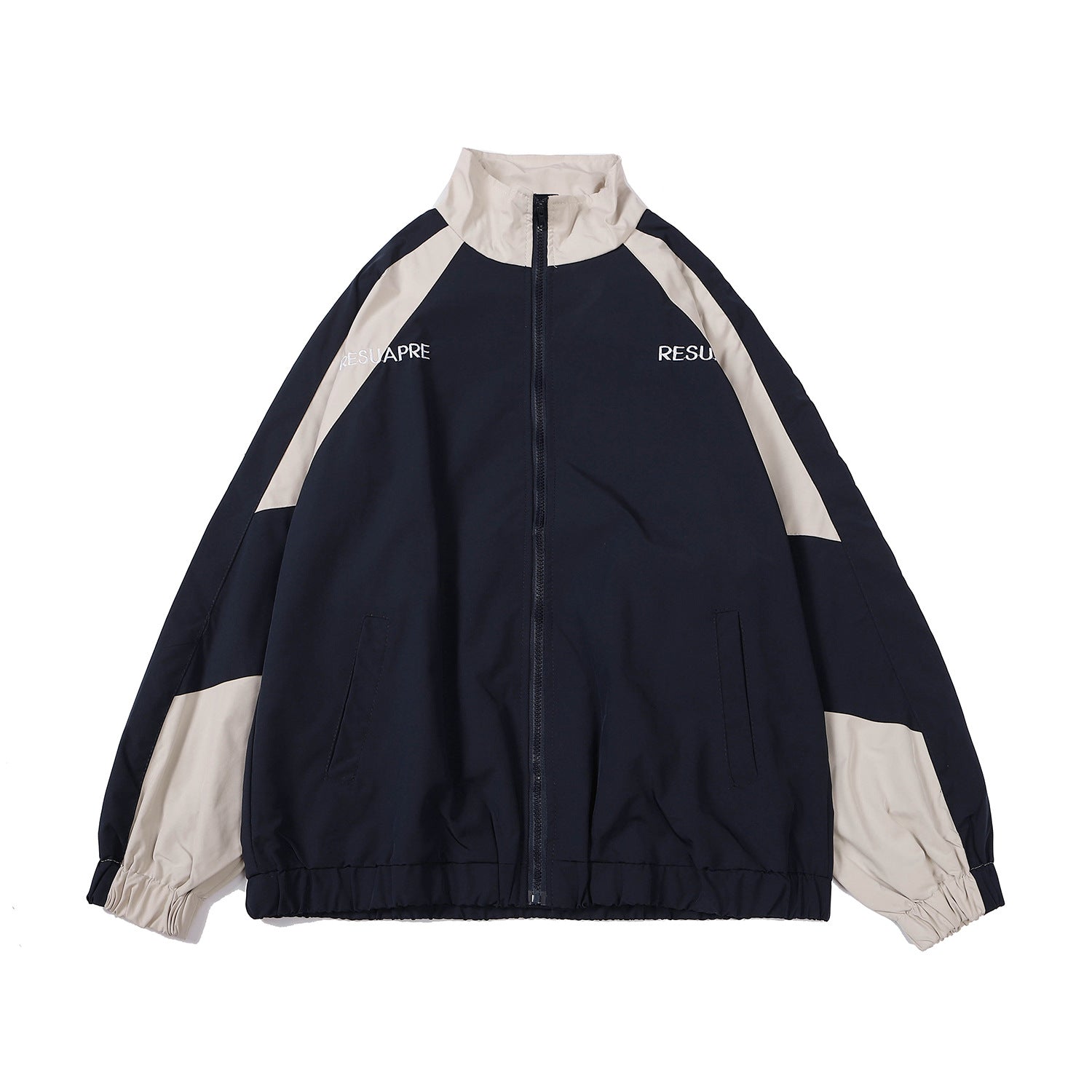 Veste coupe-vent rétro pour femme