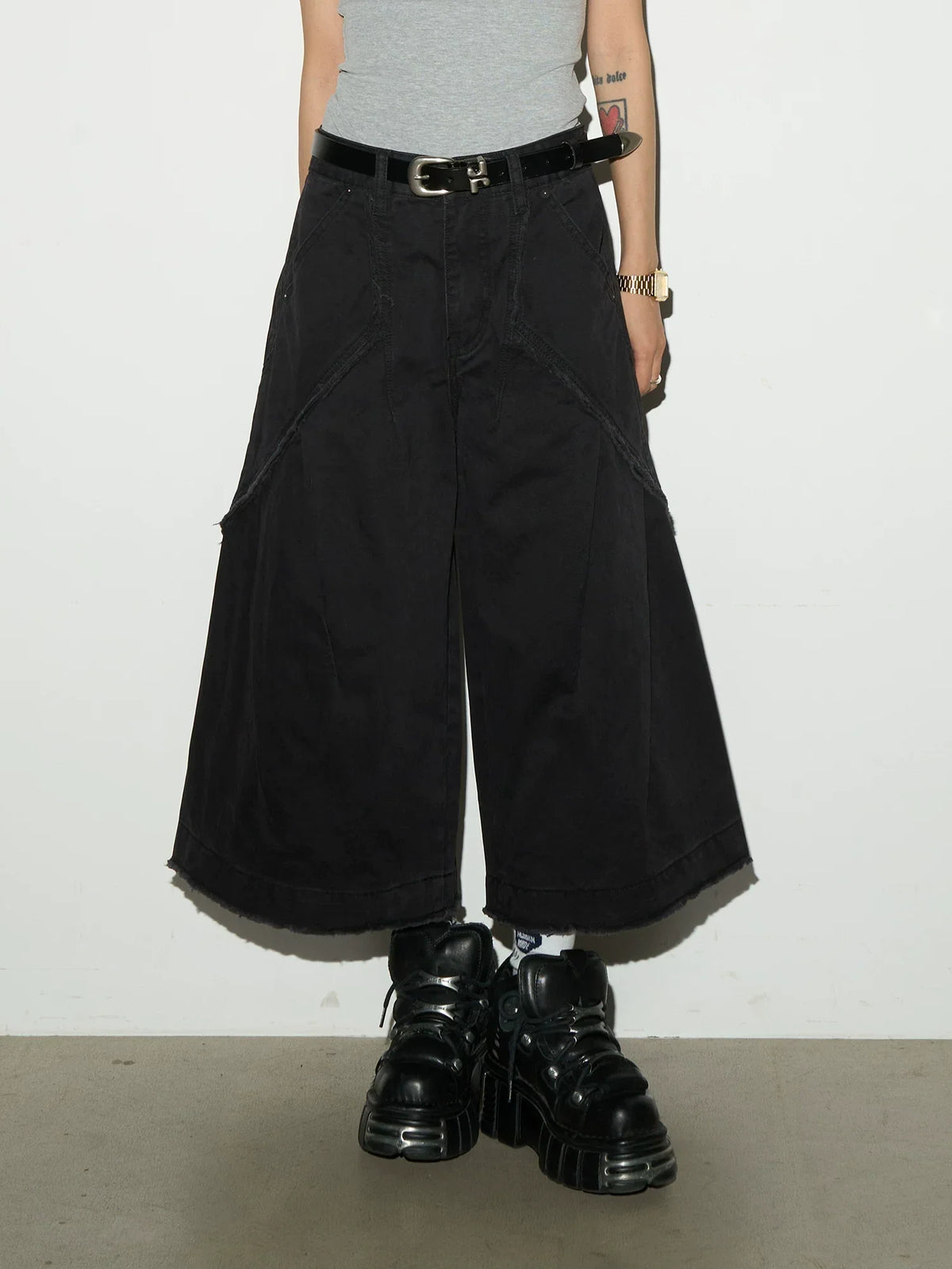 Genuine Leather Damage Irregular Belt