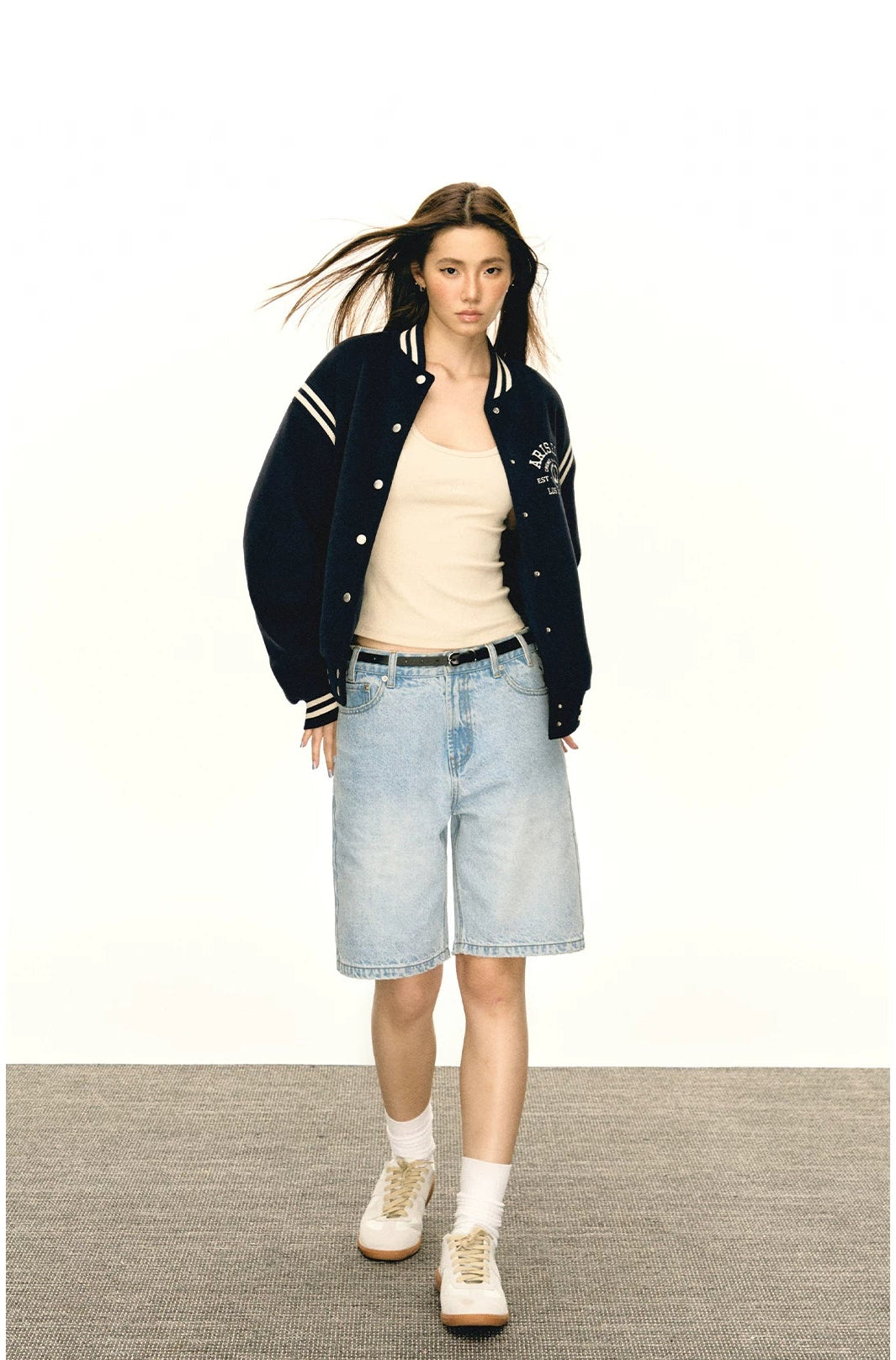 Patchwork Basball Jacket