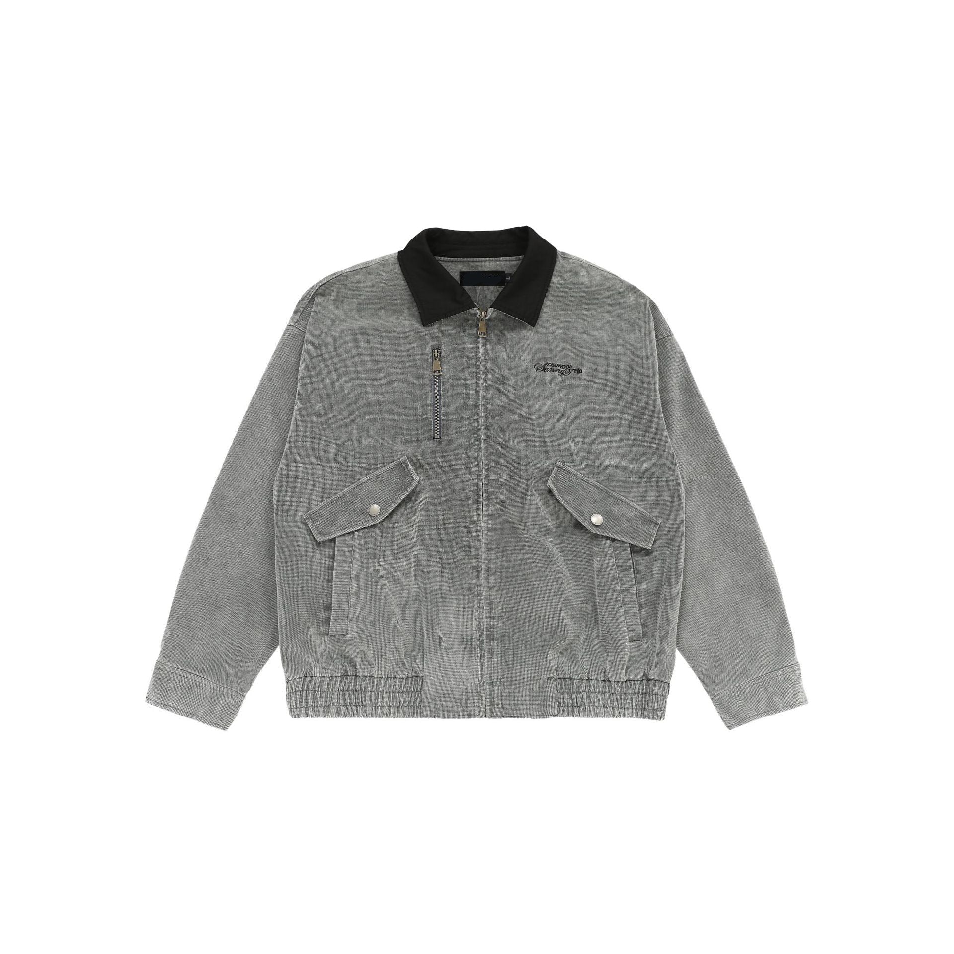 Chaqueta vaquera cargo lavada retro