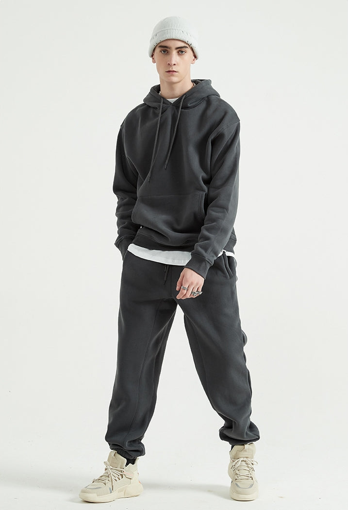 dark gray hoodie