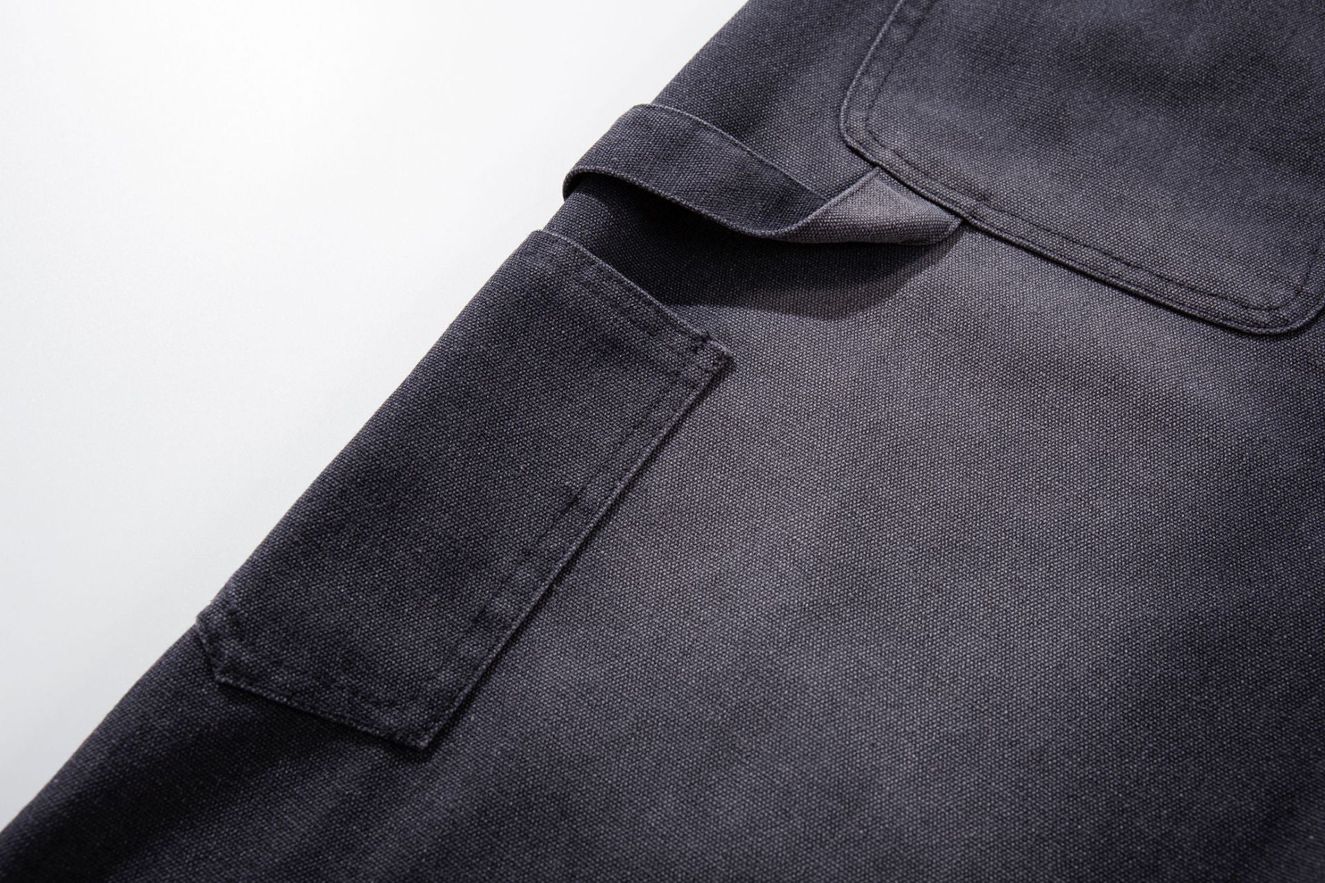 Denim Graffiti Damage Wide Leg Jort