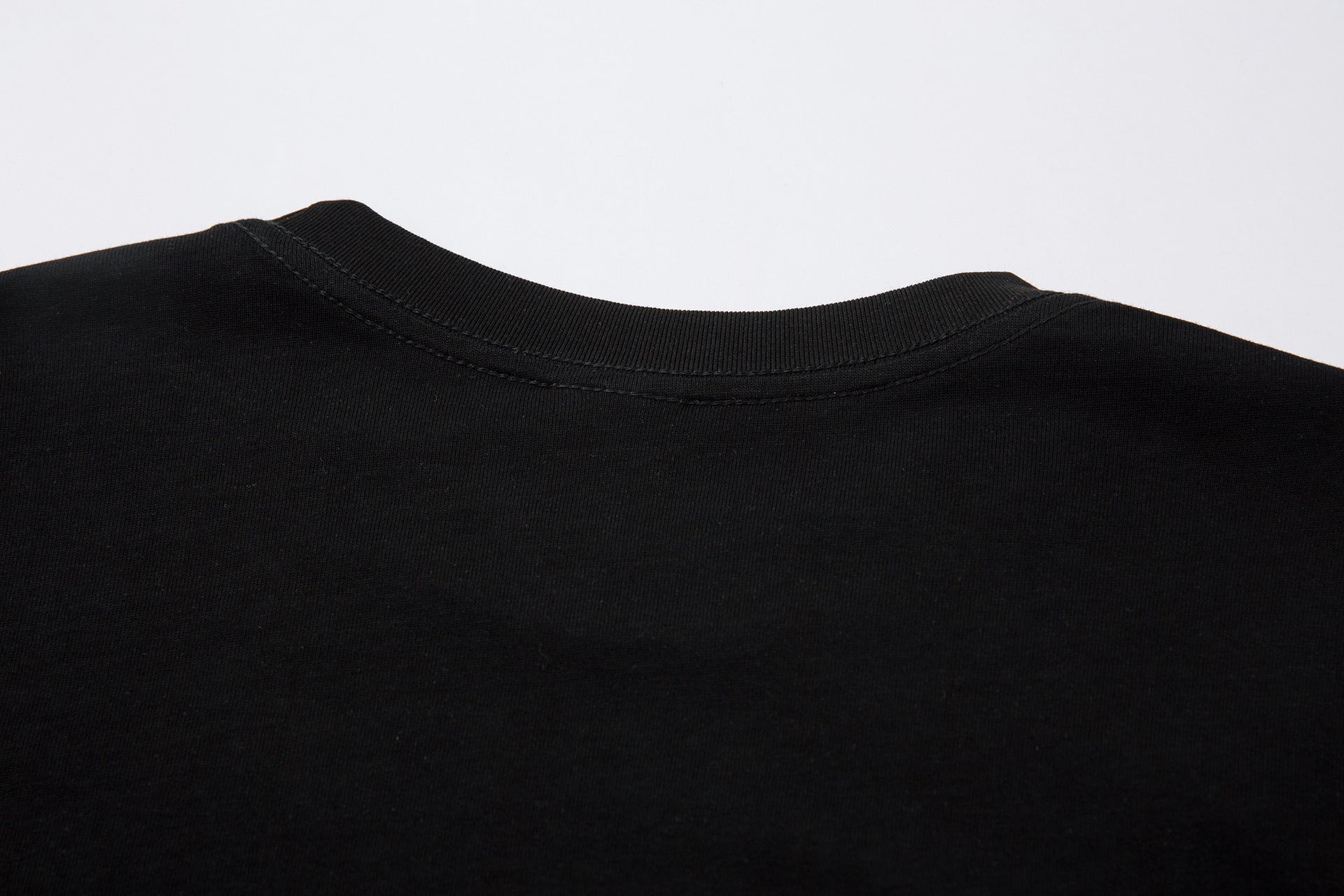 Fake Layered Paint Graphic Long Sleeve T-Shirt