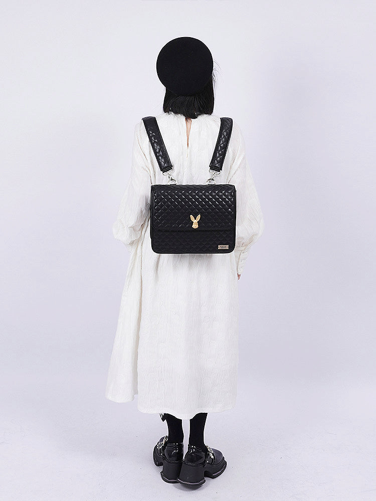 Quilted Mini Backpack