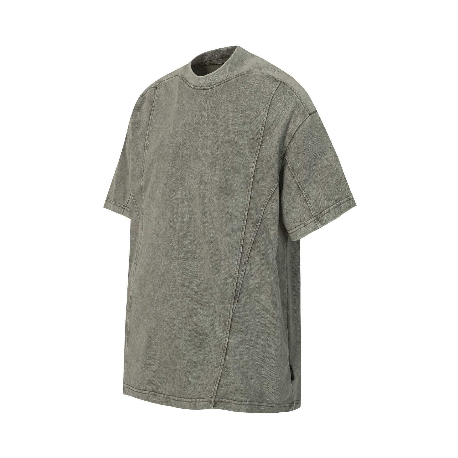 Washed Panel Short Sleeve T-Shirt