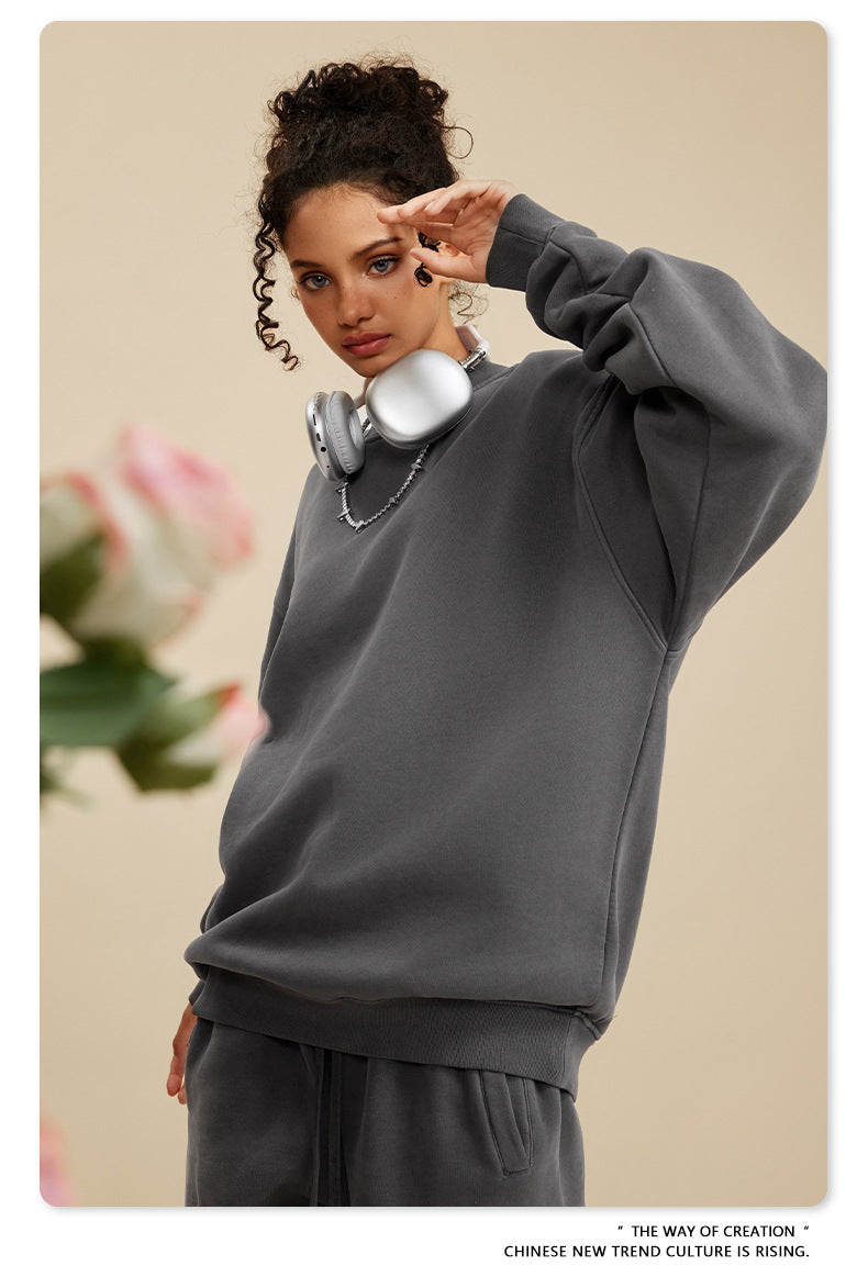 Oversize Washed Sweatshirt