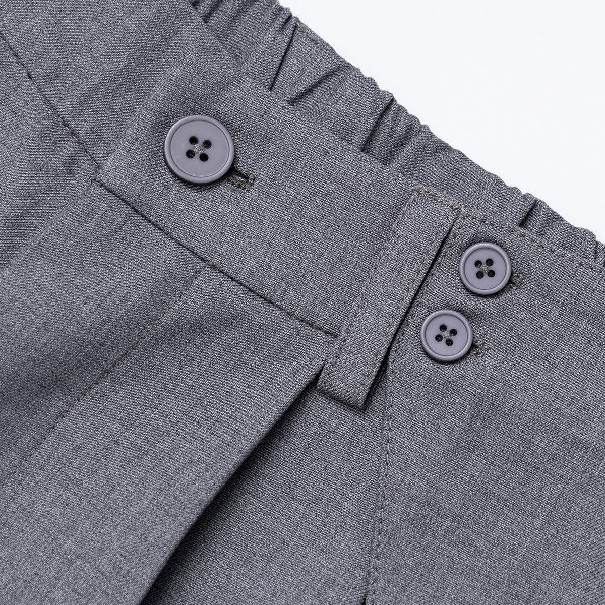 Pleats Wide Leg Jort