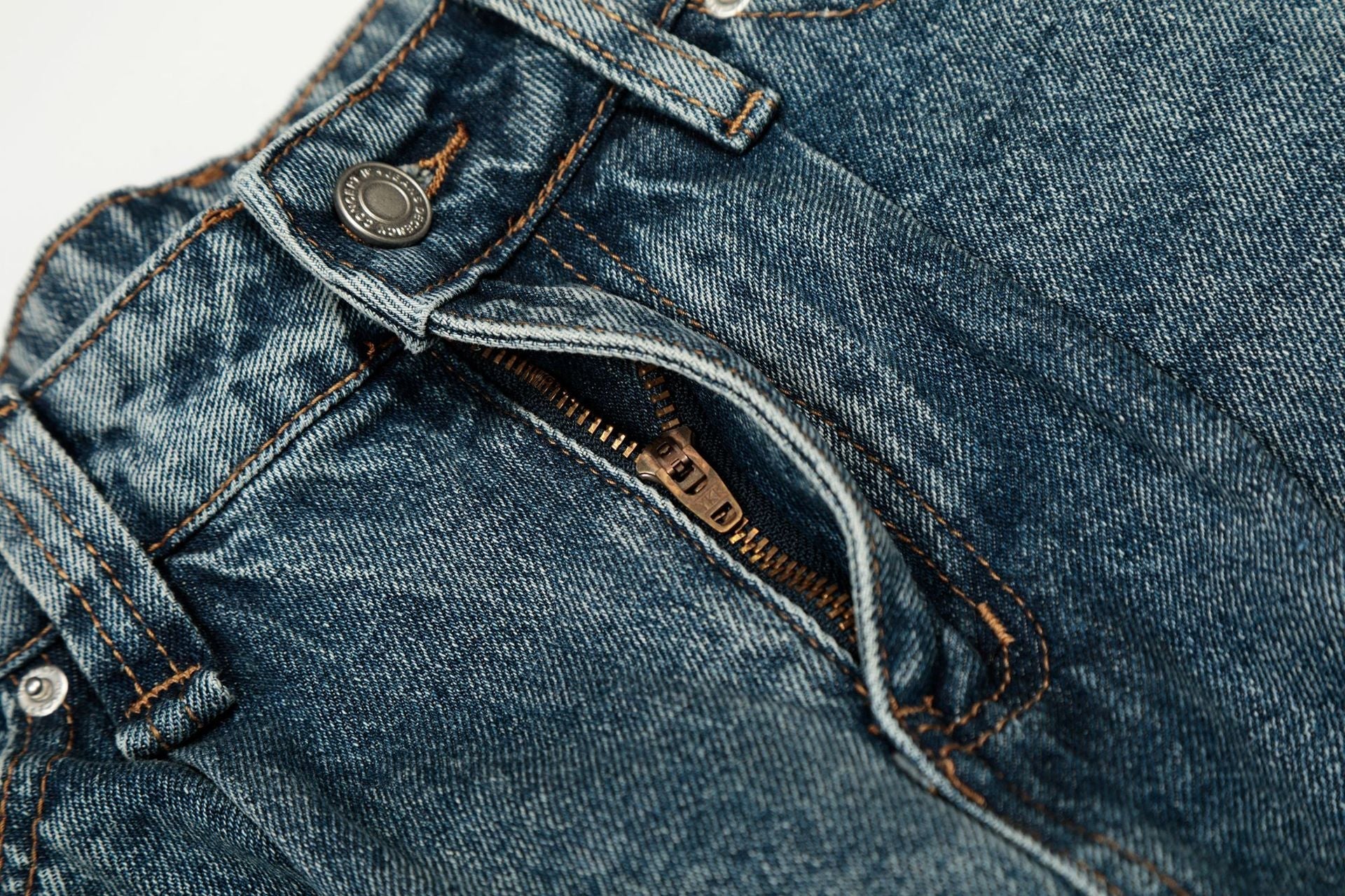Washed Barrel Wide Leg Denim Jeans