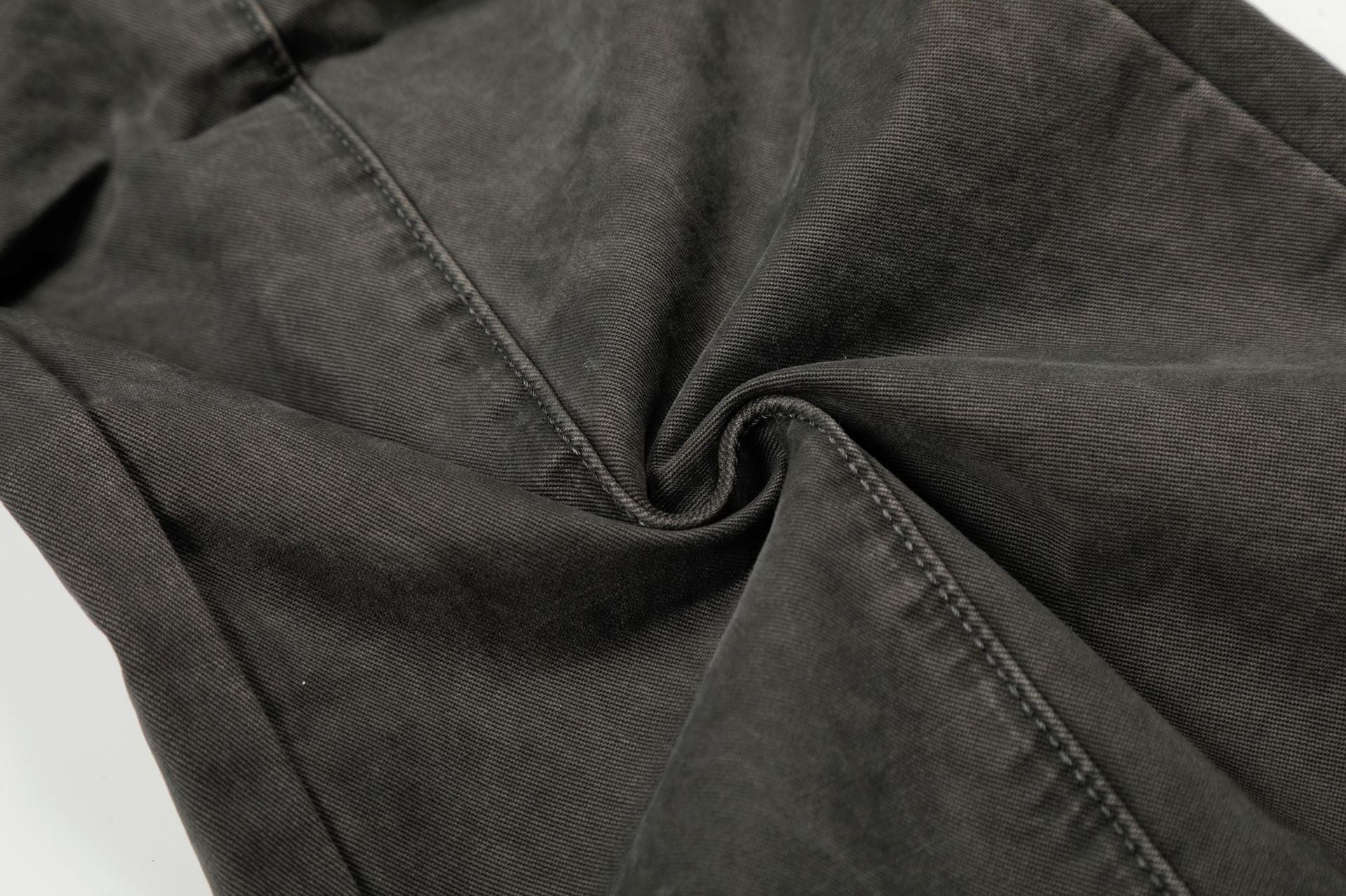 Multi Pocket Studs Wide Leg Cargo Pants