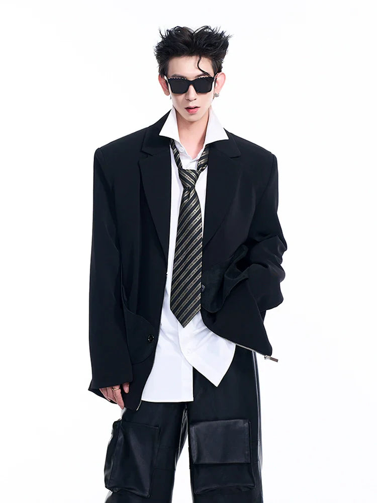 Oversize Shoulder Pad Tailored Jacket