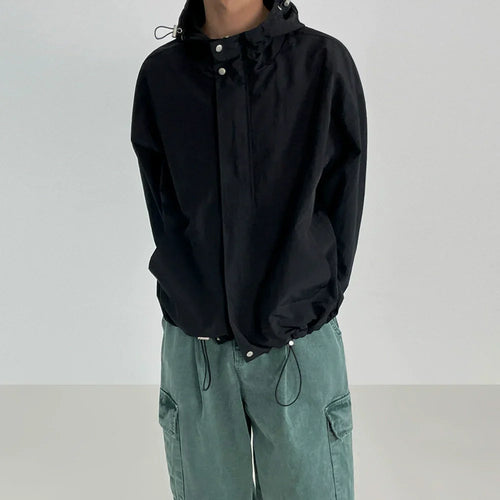 Outdoor Hooded Jacket - black / M