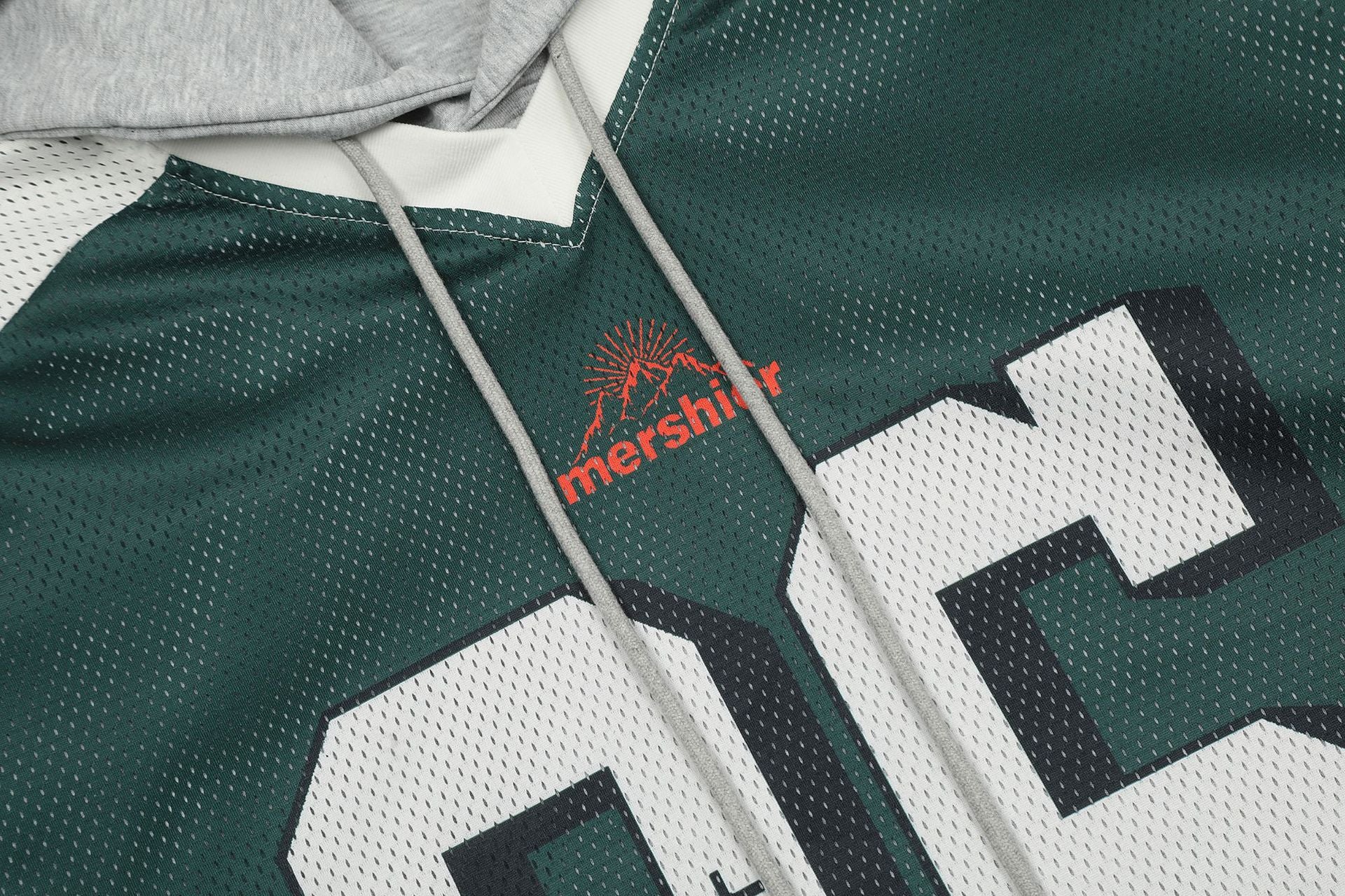 American Jersey Patchwork Hoodie