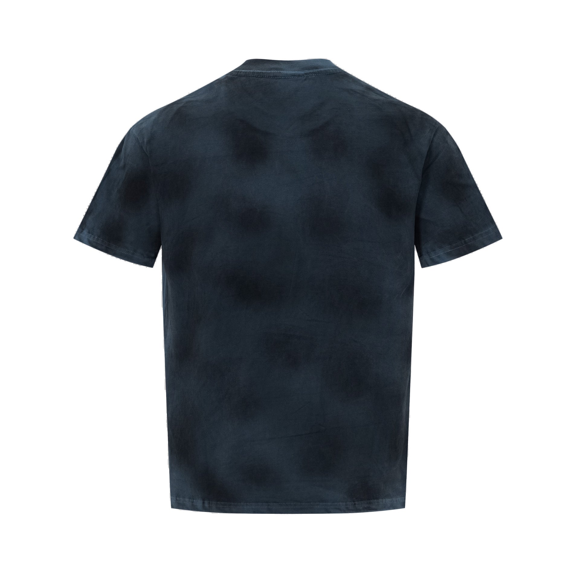 Washed Dirty Letter Print Short Sleeve T-Shirt