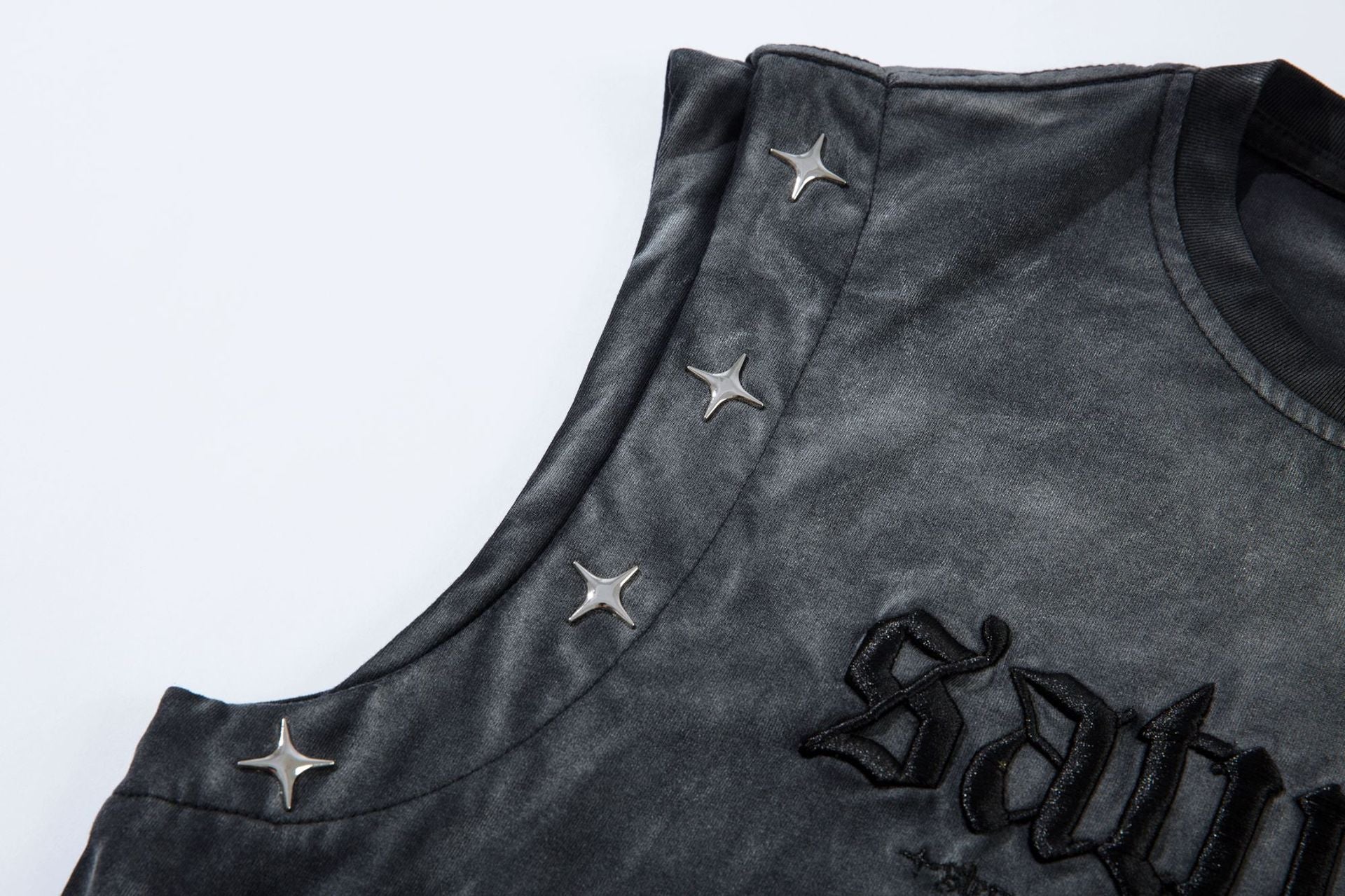 Gradient Star Studs Tank Top