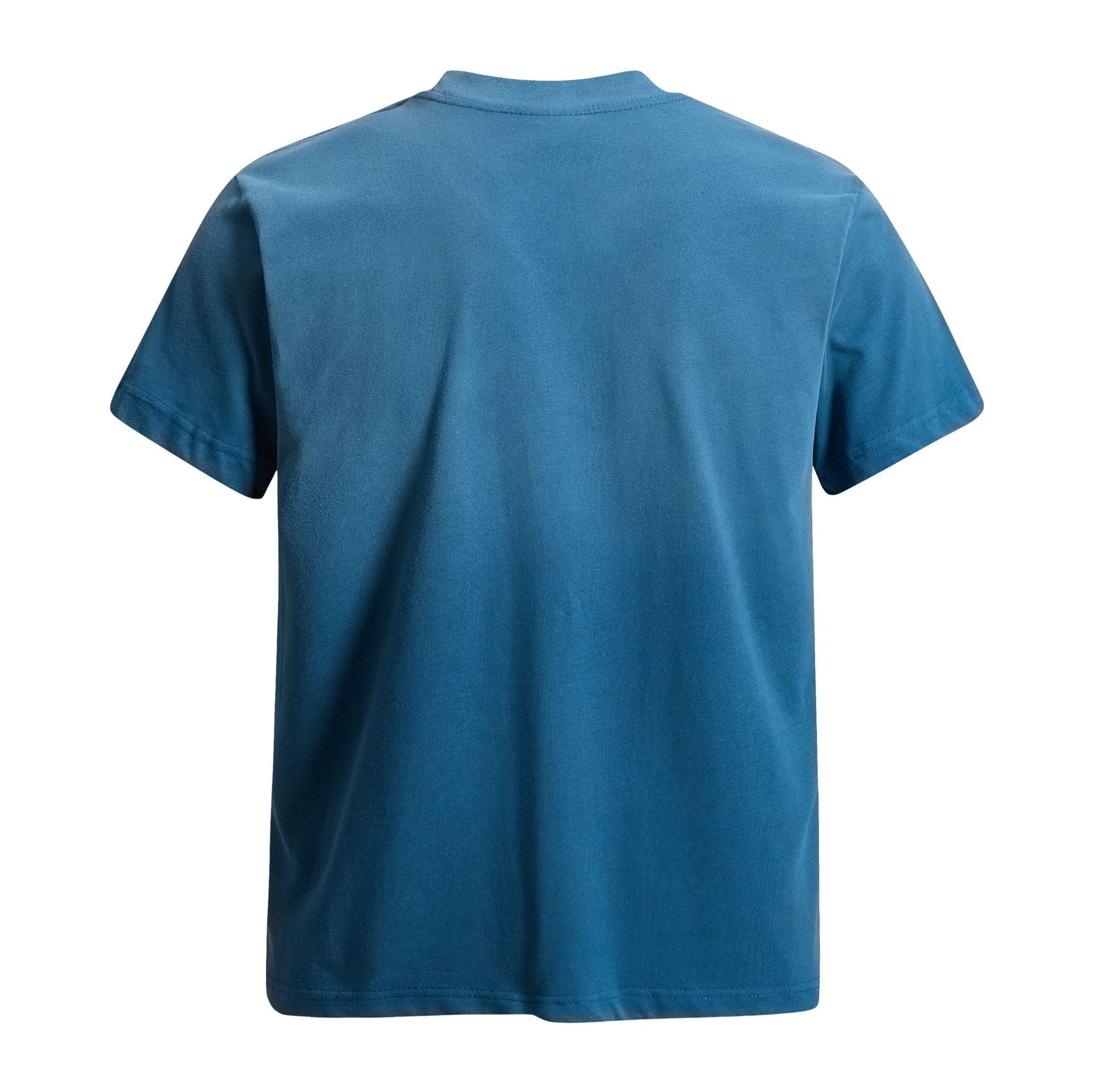Washed Damage Badge Short Sleeve T-Shirt