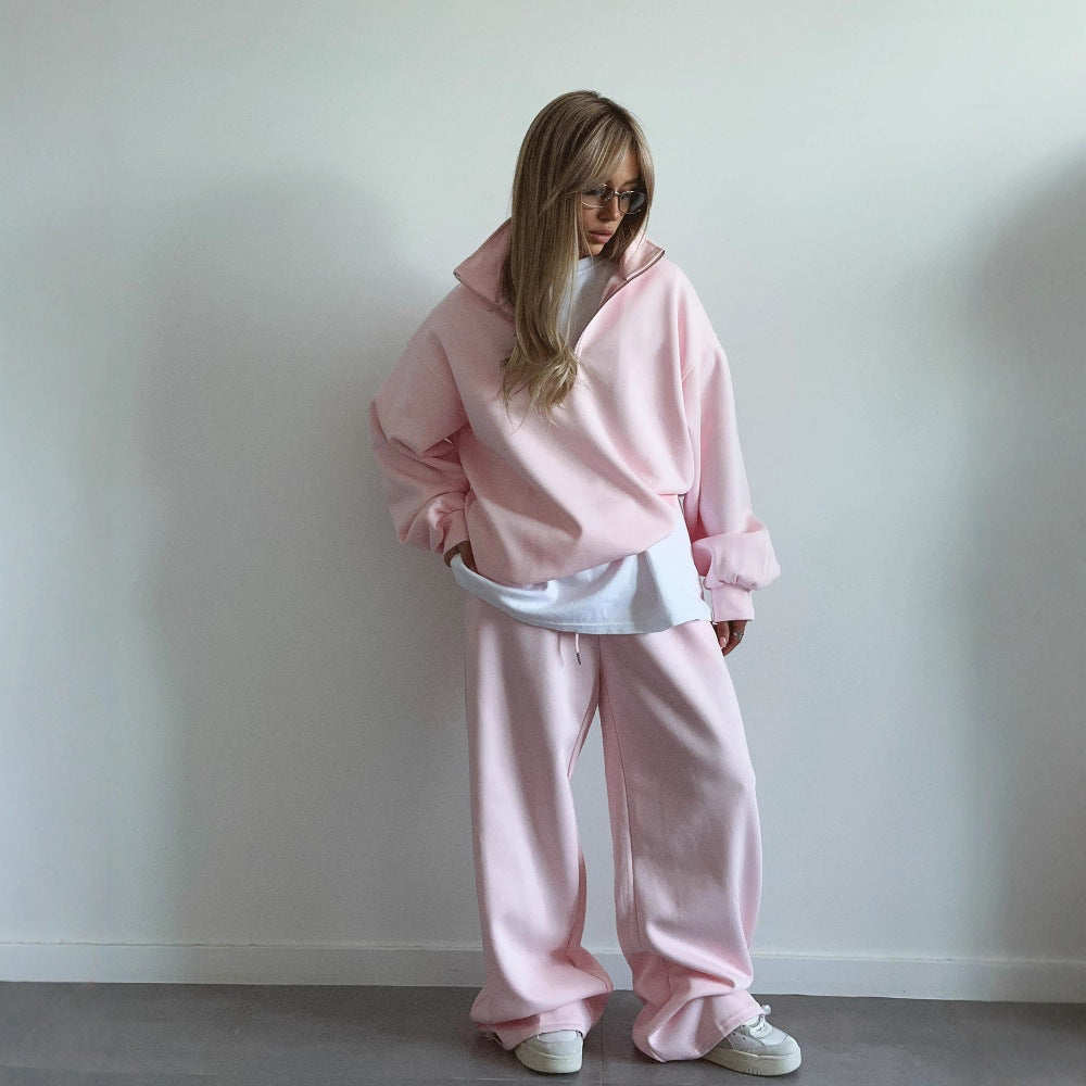 Oversize Lace-up Sweatshirt