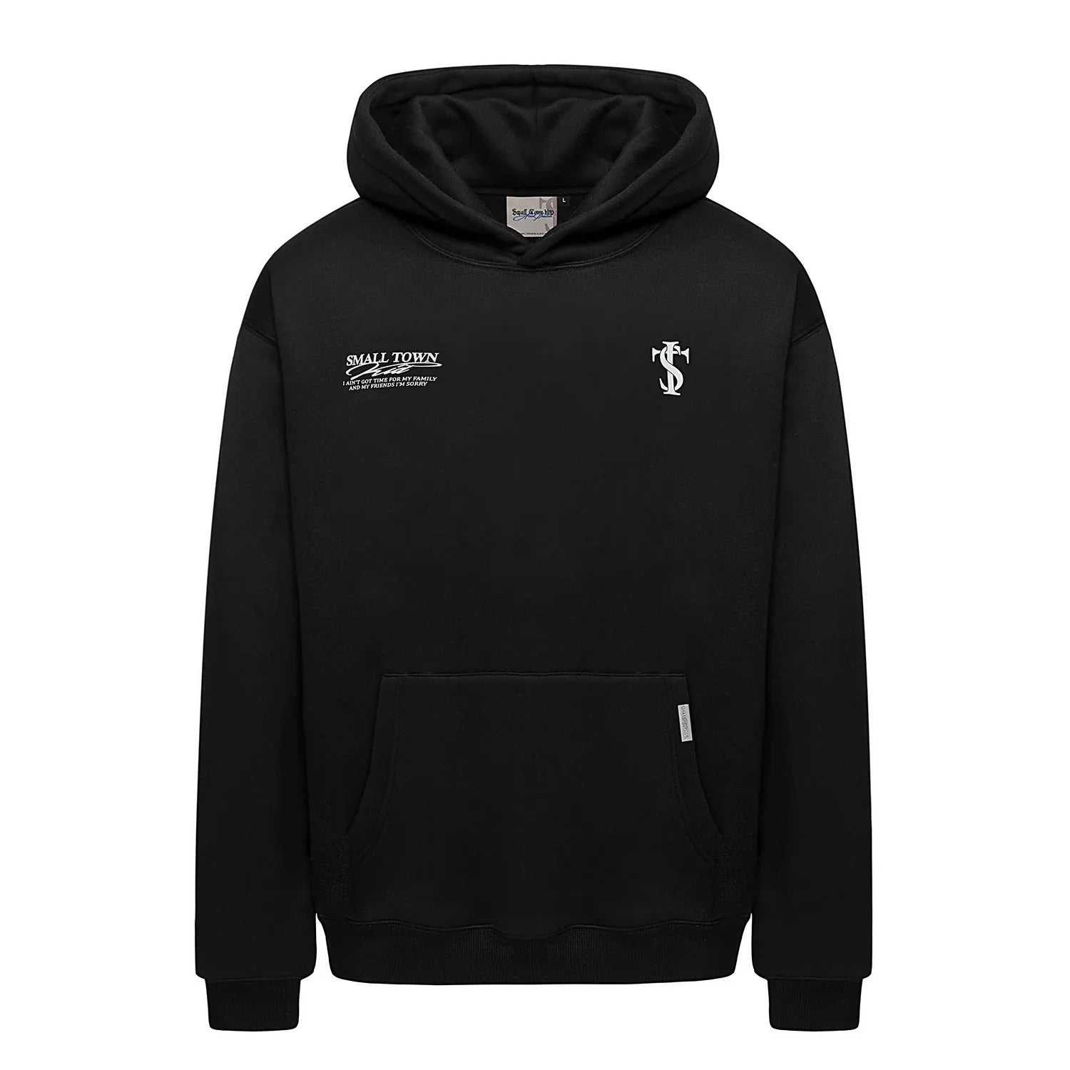 Typography Graphic Pullover Hoodie