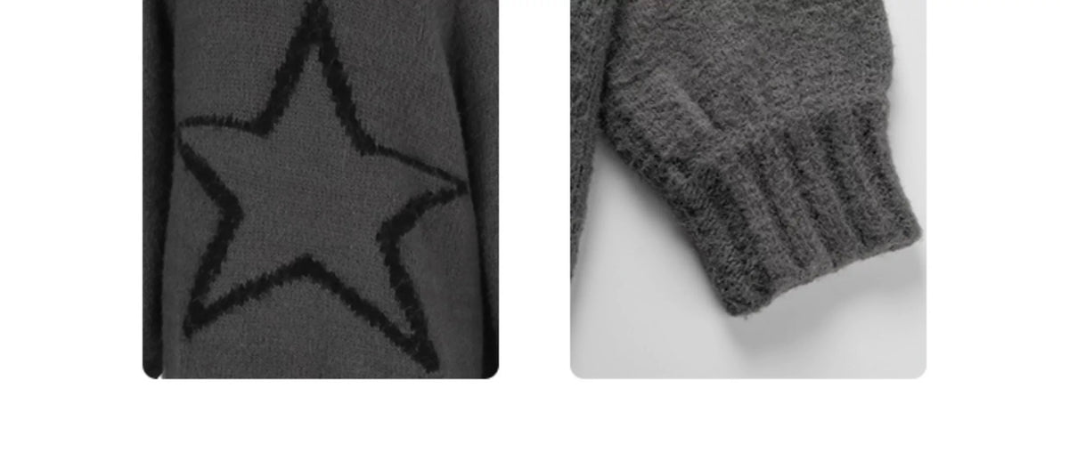Multi-Way Off-Shoulder Wool Knit Sweater & Leg Cover