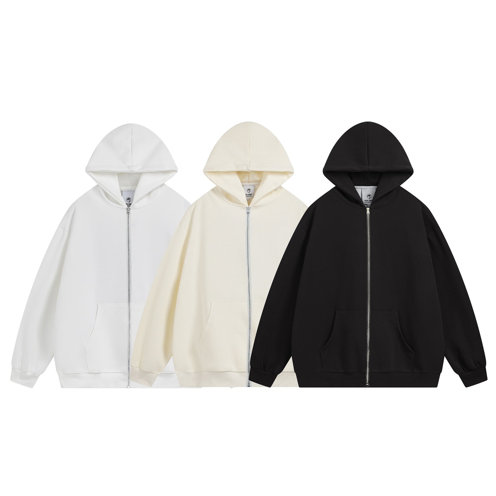 Fleece Oversize Zipper Hoodie