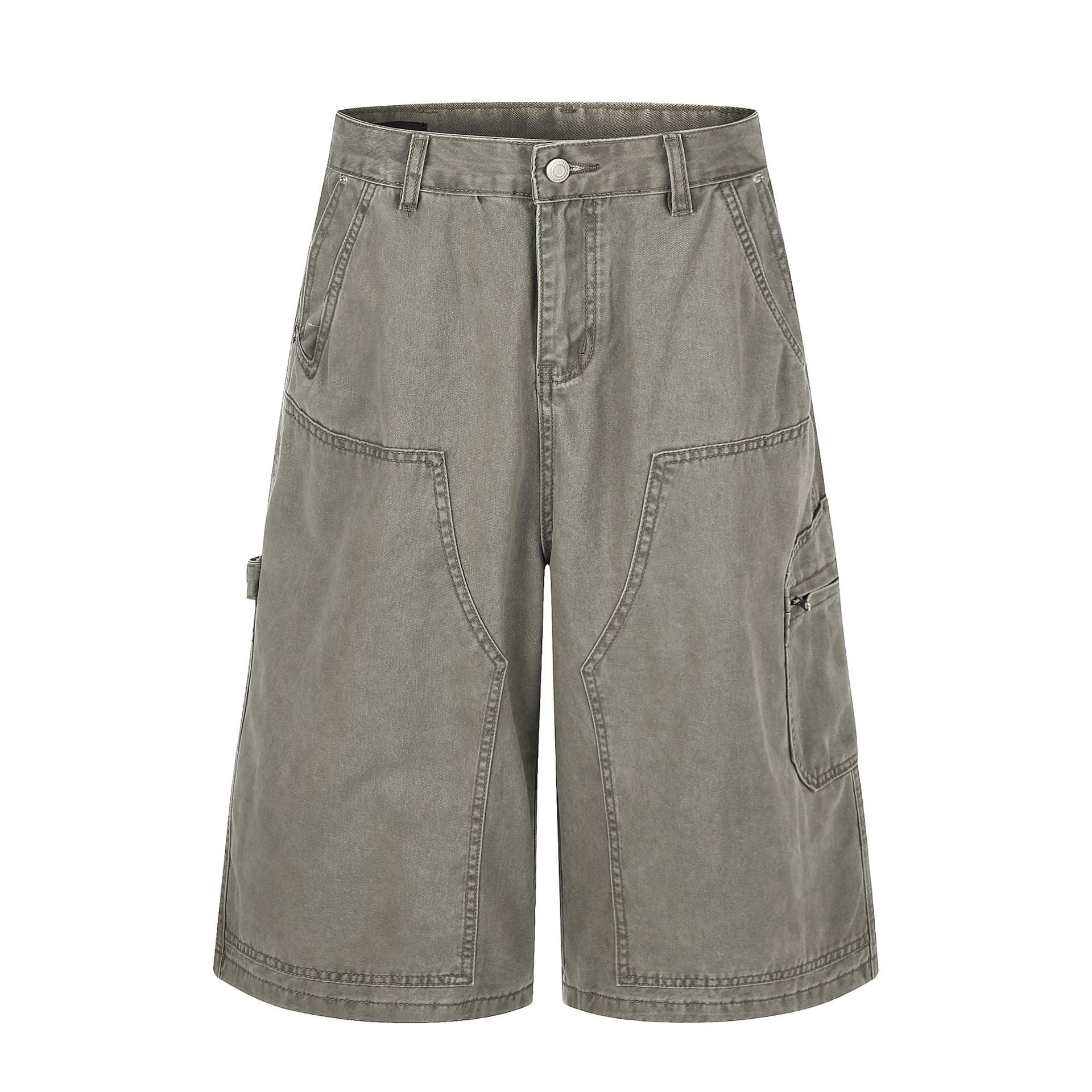 Washed Cargo Jort