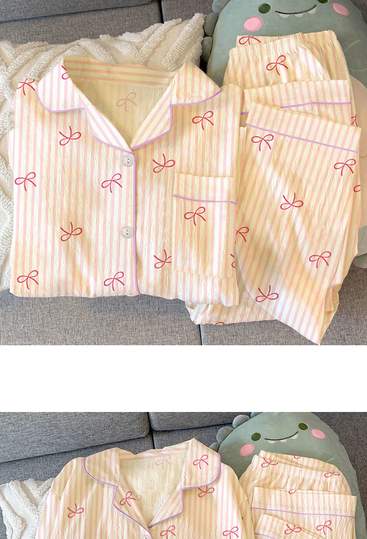 Pinky Ribbon Pajamas