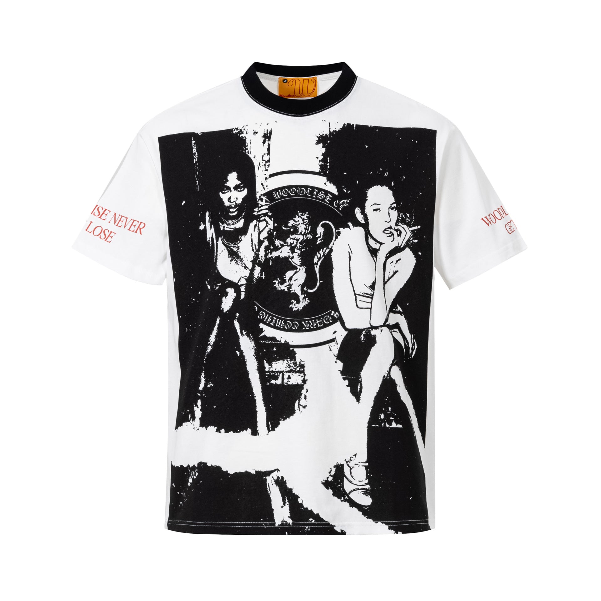 Creative Figure Print Short Sleeve T-Shirt