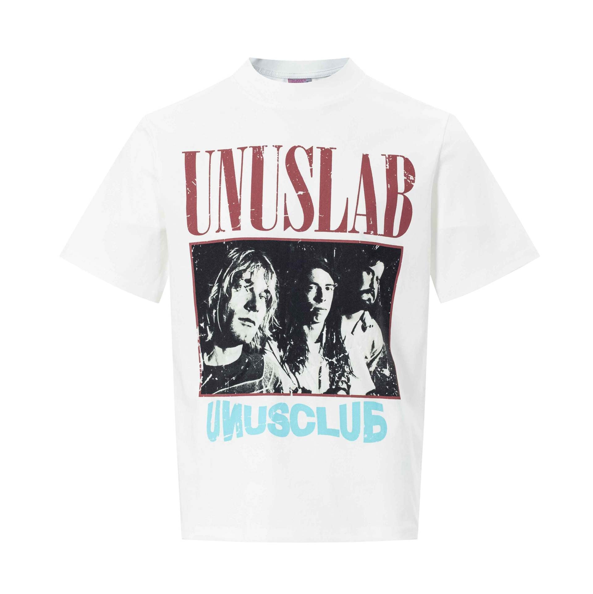 Graphic Portrait Print Short Sleeve T-Shirt