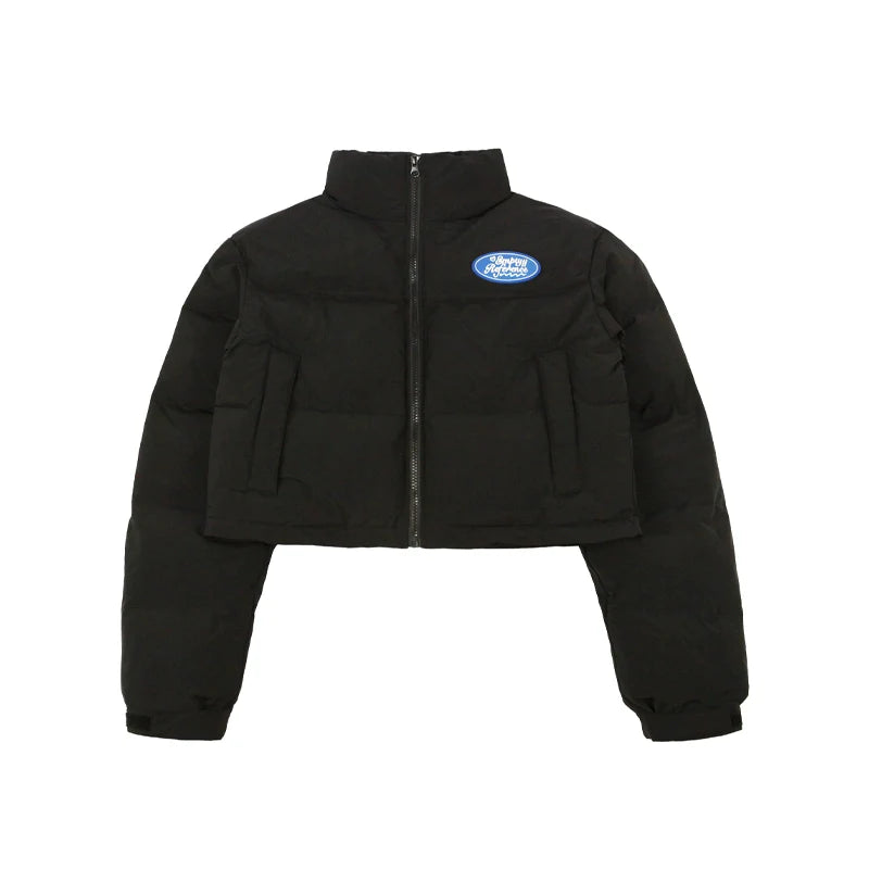 Retro Luxe Layered Puffer Jacket
