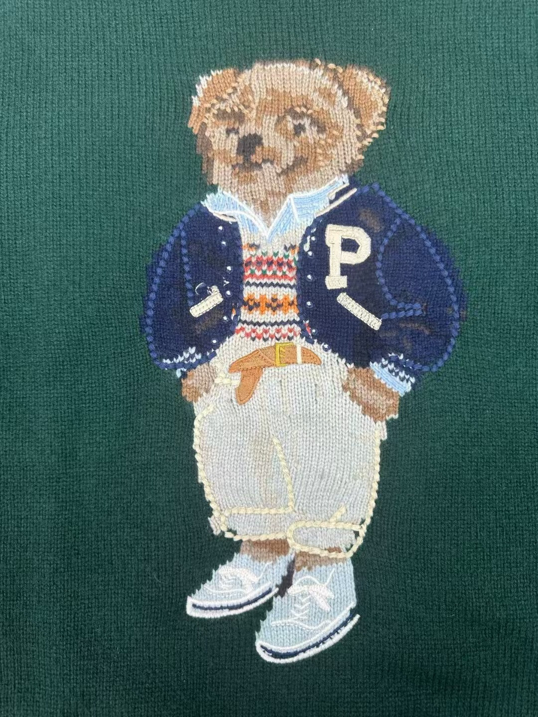 Maglione girocollo intrecciato