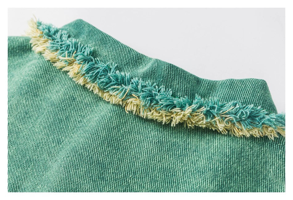 Overdyed Loose Denim Jacket