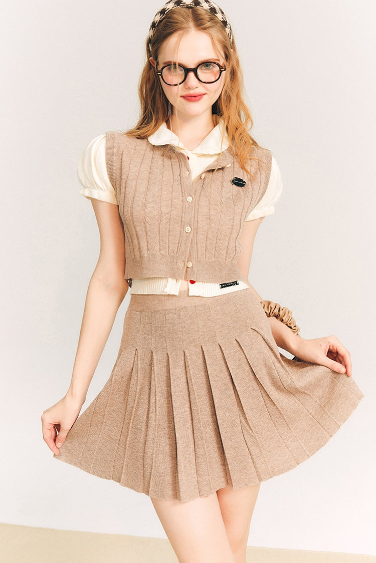 Beige skirt
