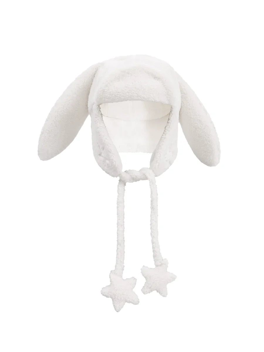 Rabbit Ear Plush Hat