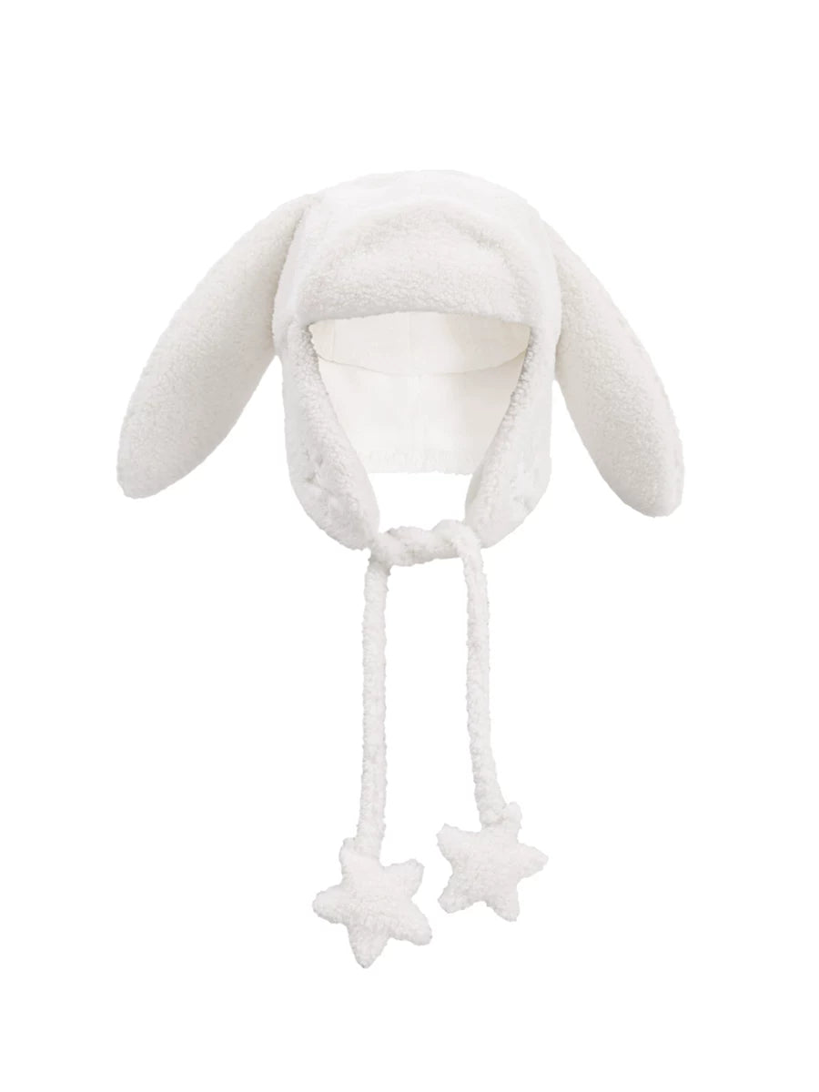 Rabbit Ear Plush Hat